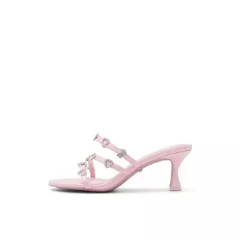 Шлепанцы Barbie X Princess женские золотые Aldo