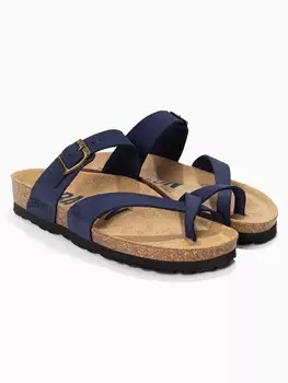 Шлепанцы BAYTON Leder Diane, темно-синий