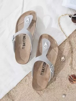 Шлепанцы BAYTON Melia, серый