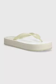 Шлепанцы Beach Sandal Flatform Monologue Calvin Klein Jeans, бежевый