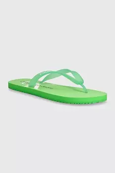 Шлепанцы BEACH SANDAL GLOSSY Calvin Klein Jeans, зеленый