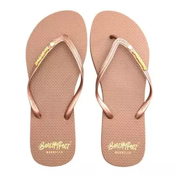 Шлепанцы Beachy Feet Basics, золотой