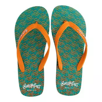 Шлепанцы Beachy Feet Verano, зеленый