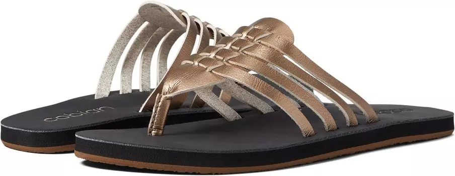 Шлепанцы Belize Cobian, золото