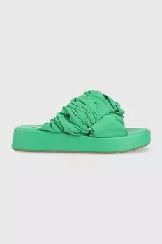 Шлепанцы Bellshore Steve Madden, зеленый
