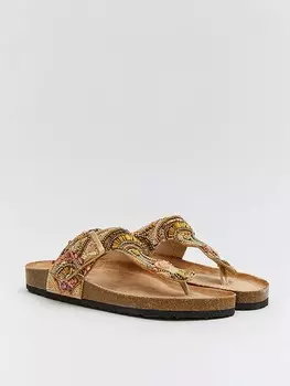 Шлепанцы Belucci, золотой