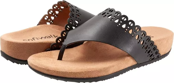 Шлепанцы Bethany SoftWalk, черный