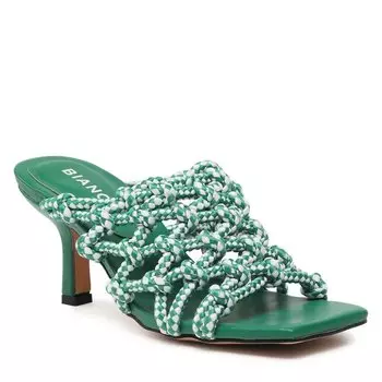 Шлепанцы Bianco, зеленый