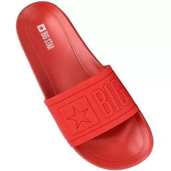 Шлепанцы Big Star Int1147B, красный