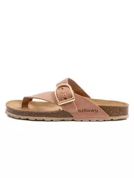 Шлепанцы billowy Leder, розовый