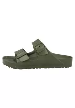 Шлепанцы женские Birkenstock из синтетического материала, зеленый