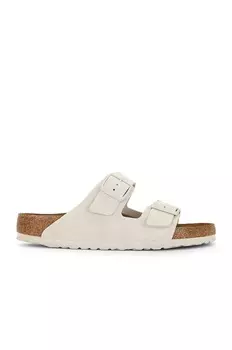 Шлепанцы Birkenstock Arizona Soft Footbed, цвет Antique White