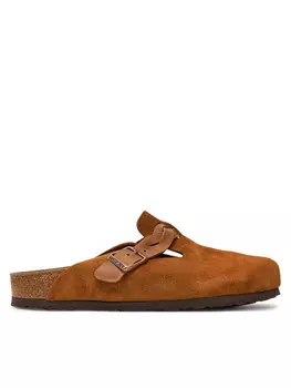 Шлепанцы Birkenstock Boston Braided Leoi, коричневый
