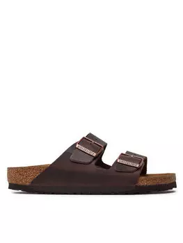 Шлепанцы Birkenstock, коричневый