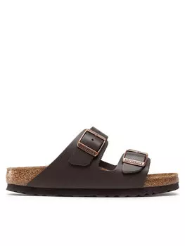 Шлепанцы Birkenstock, коричневый