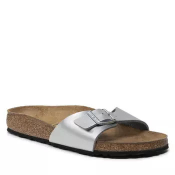 Шлепанцы Birkenstock MadridBs, серебро