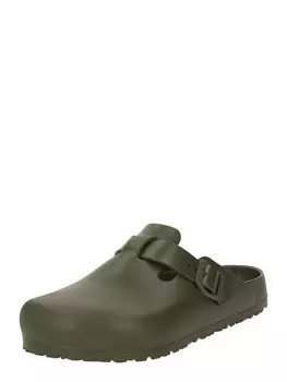 Шлепанцы BIRKENSTOCK Mules Boston, хаки