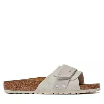Шлепанцы Birkenstock Oita 1024226 Modern Suede Antique White, белый
