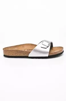 Шлепанцы Birkenstock, серебро