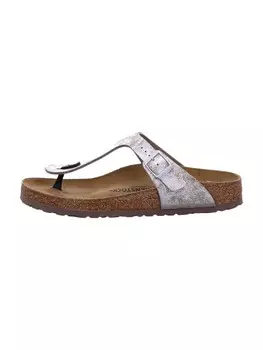 Шлепанцы Birkenstock, серебряный