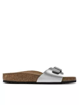 Шлепанцы Birkenstock, серебряный