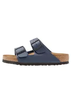 Шлепанцы женские Birkenstock из экокожи, синий