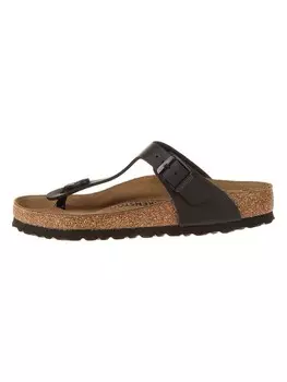 Шлепанцы Birkenstock Zehentrenner Gizeh, черный