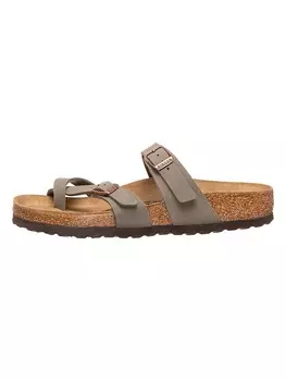 Шлепанцы Birkenstock Zehentrenner Mayari, цвет Grau - Weite N