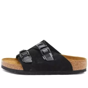 Шлепанцы Birkenstock Zrich Tech, черный/коричневый