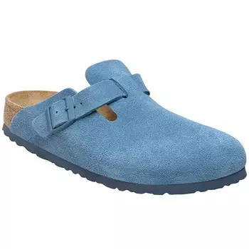 Шлепанцы Boston BS замшевые Birkenstock, синий