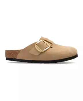 Шлепанцы Boston с большой пряжкой Birkenstock, бежевый
