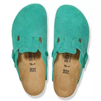 Шлепанцы Boston VL Цифровой зеленый Birkenstock, цвет Grn/Grn