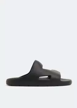 Шлепанцы BOTTEGA VENETA Band rubber slides, черный