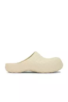 Шлепанцы Bottega Veneta Beebee Clog, цвет Seal Salt