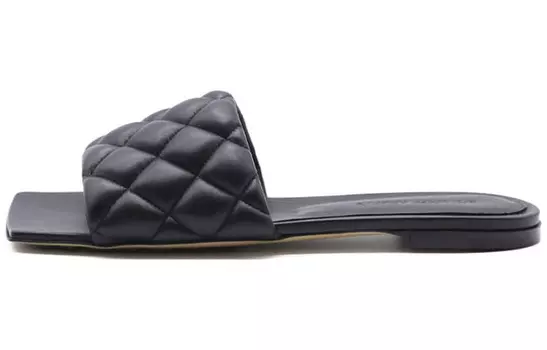 Женские шлепанцы Bottega Veneta, черный