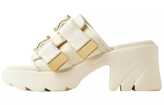 Шлепанцы женские Bottega Veneta Flash, белый