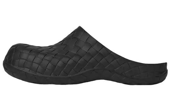 Мужские шлепанцы Bottega Veneta, черный