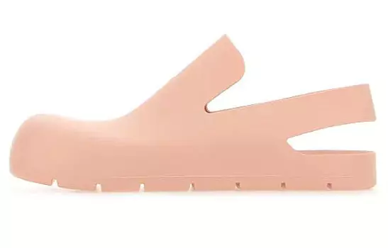 Женские шлепанцы Bottega Veneta Puddle, персиковый