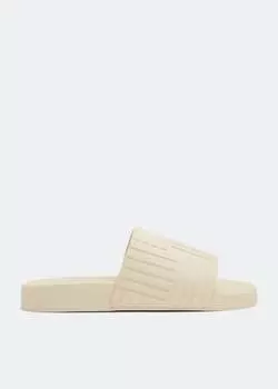 Шлепанцы BOTTEGA VENETA Resort slides, белый
