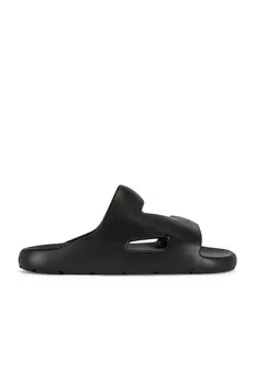 Шлепанцы Bottega Veneta Sandal Gel Rubber, черный
