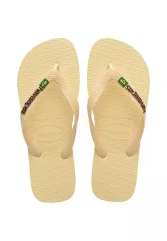 Шлепанцы BRASIL LOGO BUTTERCREAM UNISEX Havaianas, молочный