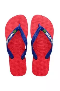 Шлепанцы BRASIL LOGO Havaianas, красный