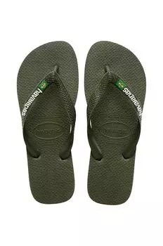 Шлепанцы BRASIL LOGO Havaianas, зеленый