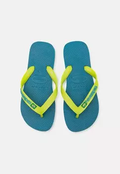 Шлепанцы BRASIL LOGO UNISEX Havaianas, цвет amazonite blue