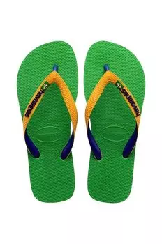 Шлепанцы BRASIL MIX Havaianas, зеленый