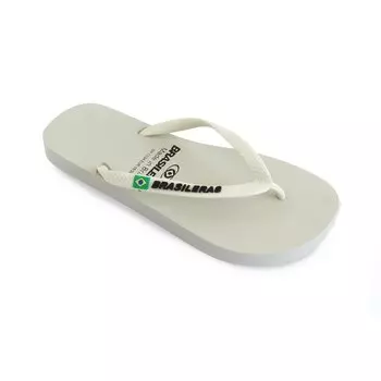 Шлепанцы Brasileras Classic W Ss19, белый