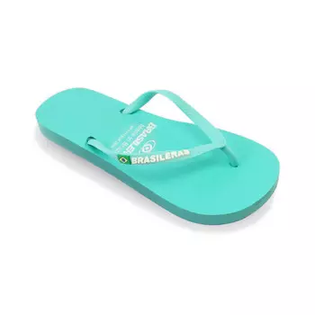 Шлепанцы Brasileras, цвет aquamarin/aquamarin