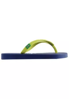 Шлепанцы Brasileras, цвет blue/yellow
