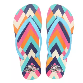 Шлепанцы Brasileras, цвет hellblau/hellblau