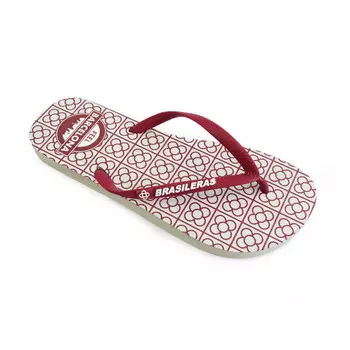 Шлепанцы Brasileras, цвет karminrot/karminrot